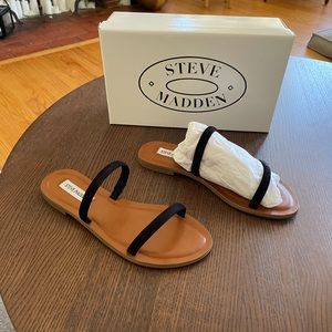 BRAND NEW Steve Madden MYLA BLACK NUBUCK